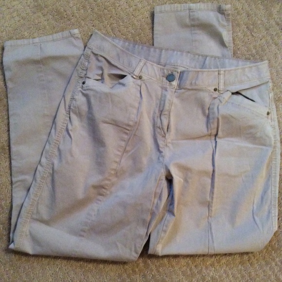 Chico's Pants - Chico’s Gray / Taupe Slacks